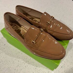 Sam Edelman Lior Nude Patent Loafers